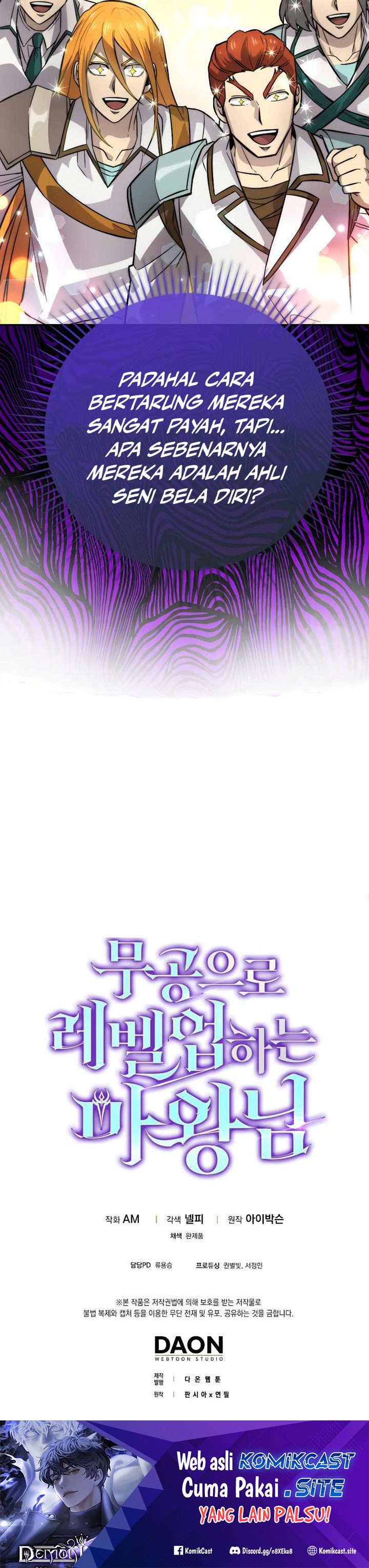 Demon Lord’s Martial Arts Ascension Chapter 42 Bahasa Indonesia