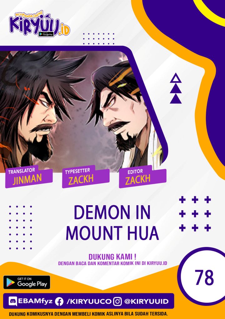 Demon in Mount Hua Chapter 78 Bahasa Indonesia