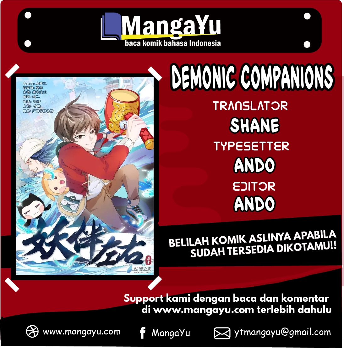 Demonic Companions Chapter 01 Bahasa Indonesia