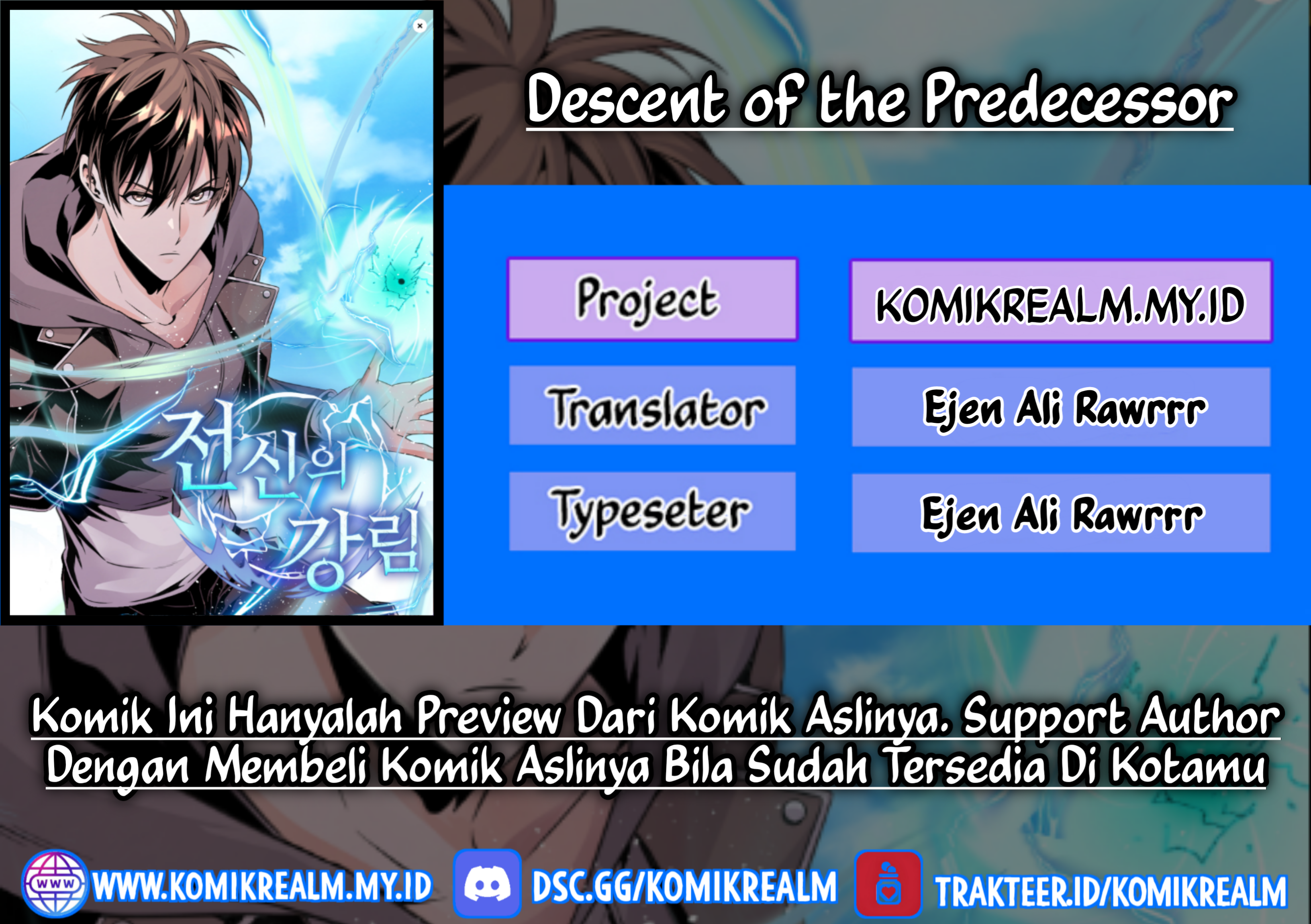 Descent of the Predecessor Chapter 01 Bahasa Indonesia
