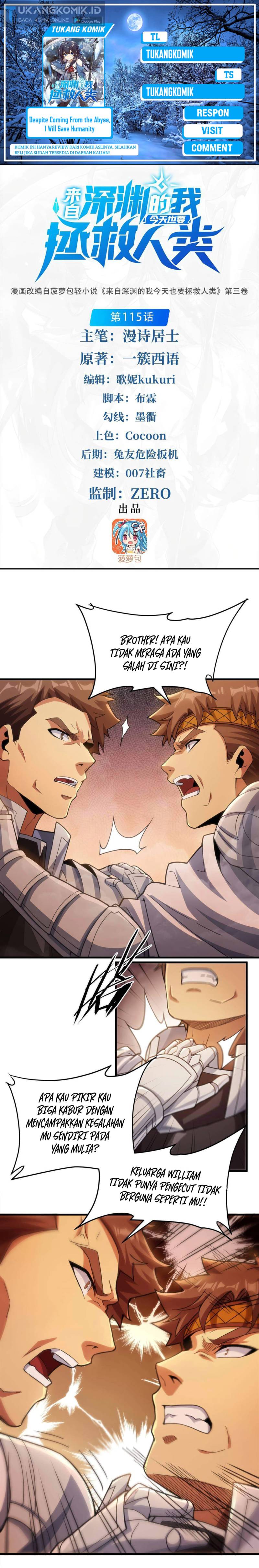 Despite Coming From The Abyss, I Will Save Humanity chapter 115