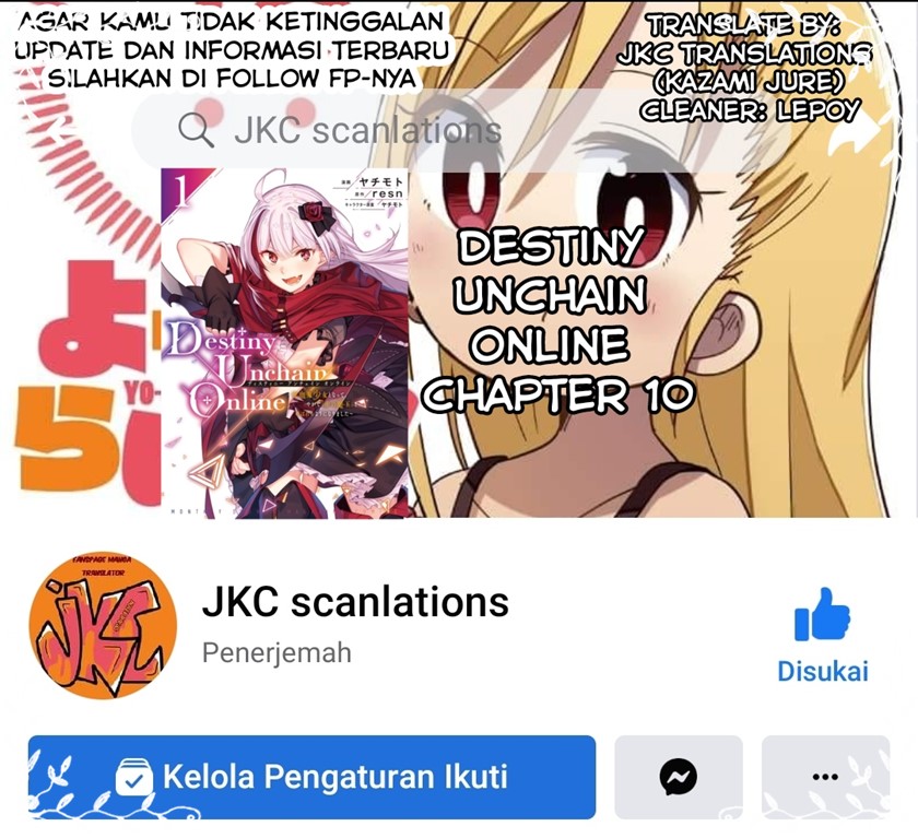 Destiny Unchain Online chapter 10