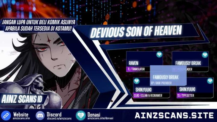 Devious Son Of Heaven Chapter 15 Bahasa Indonesia