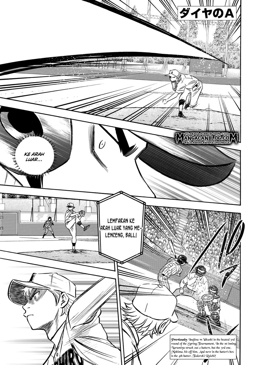 Diamond no Ace Act 2 chapter 18