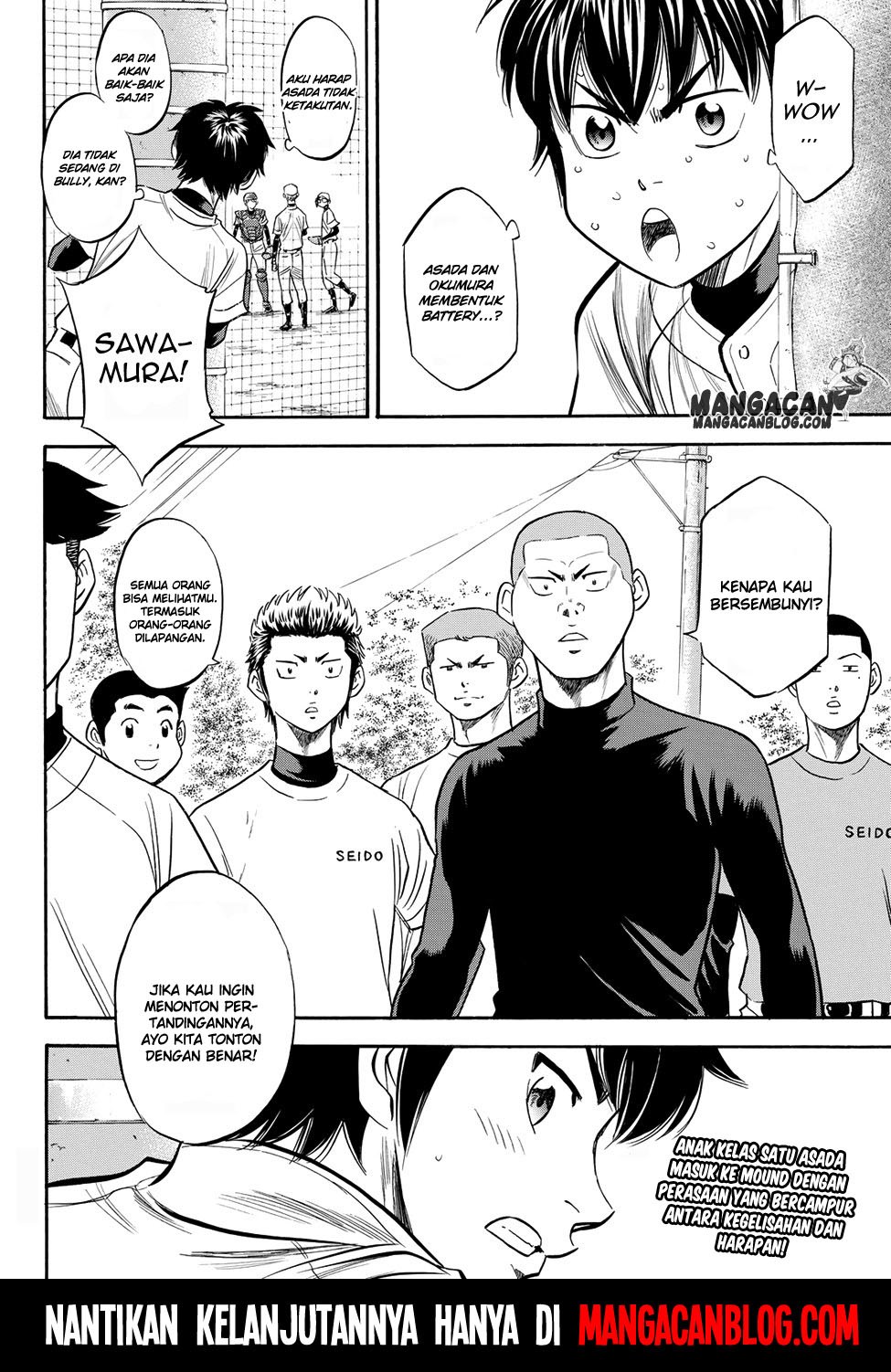 Diamond no Ace Act 2 chapter 54