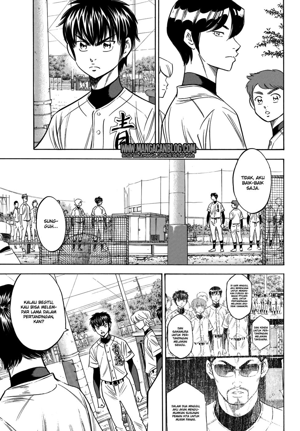 Diamond no Ace Act 2 Chapter 105 Bahasa Indonesia