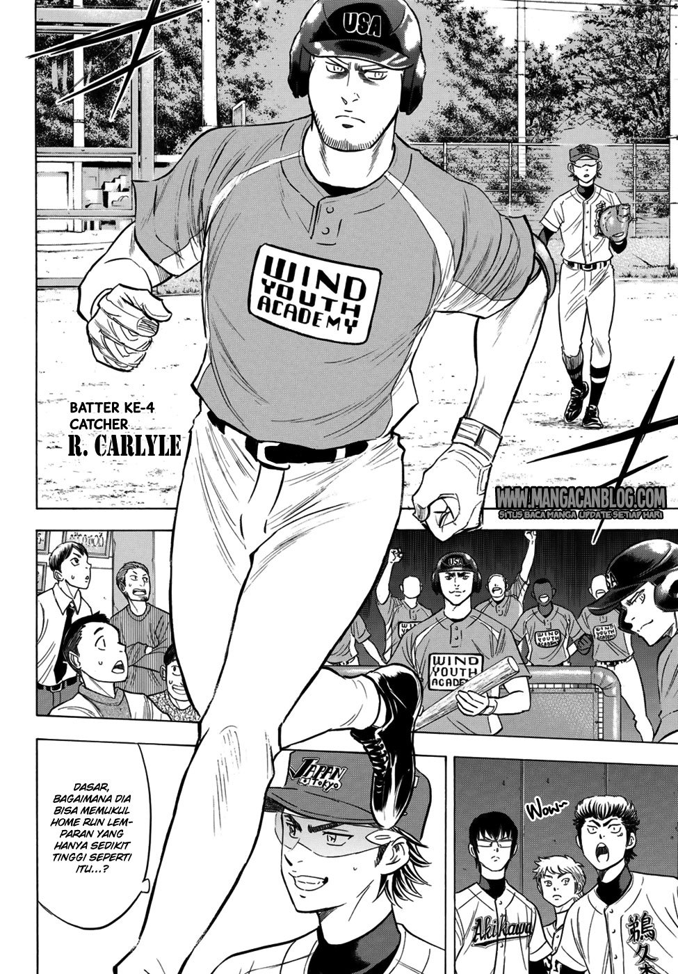 Diamond no Ace Act 2 Chapter 105 Bahasa Indonesia