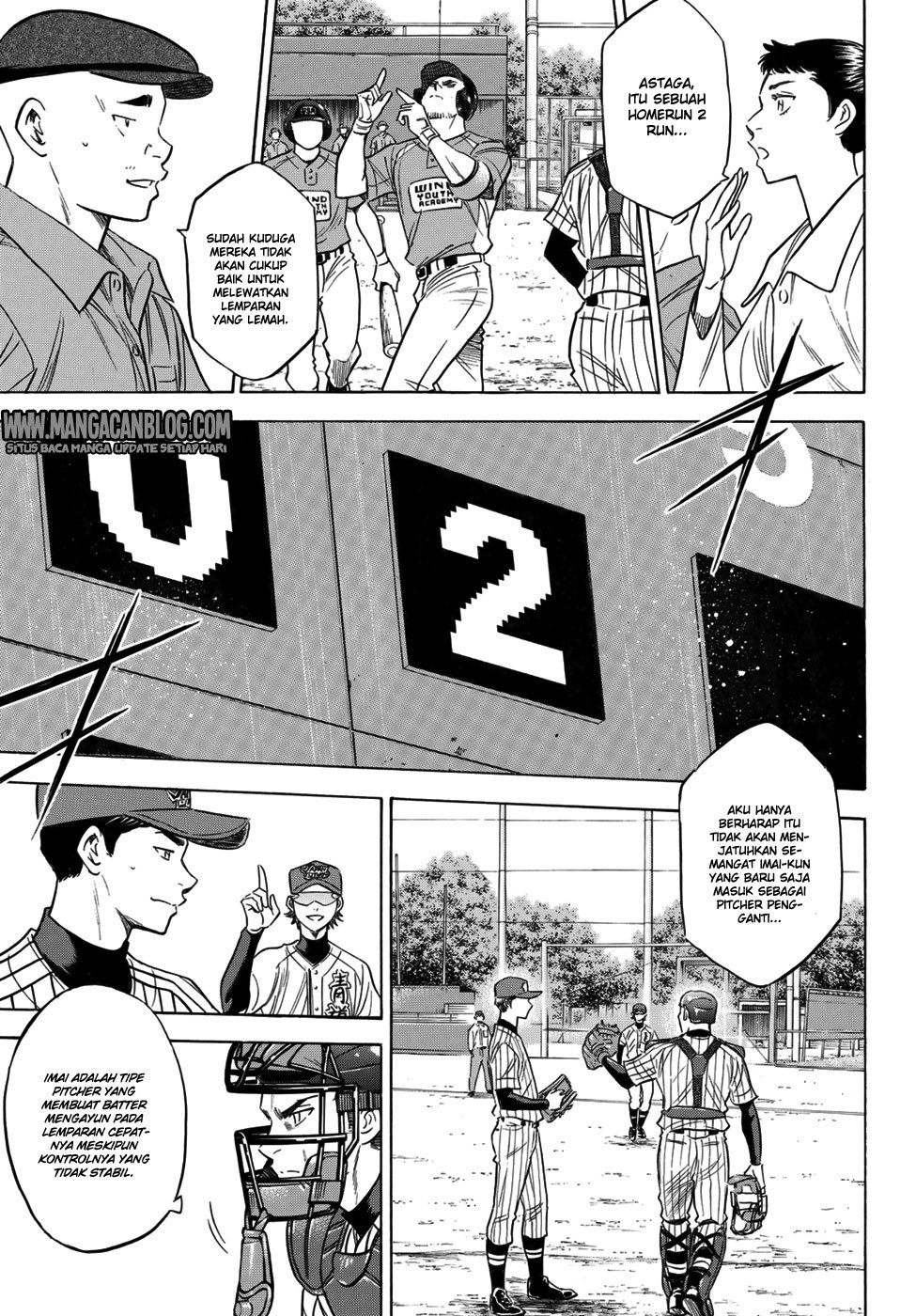Diamond no Ace Act 2 Chapter 105 Bahasa Indonesia