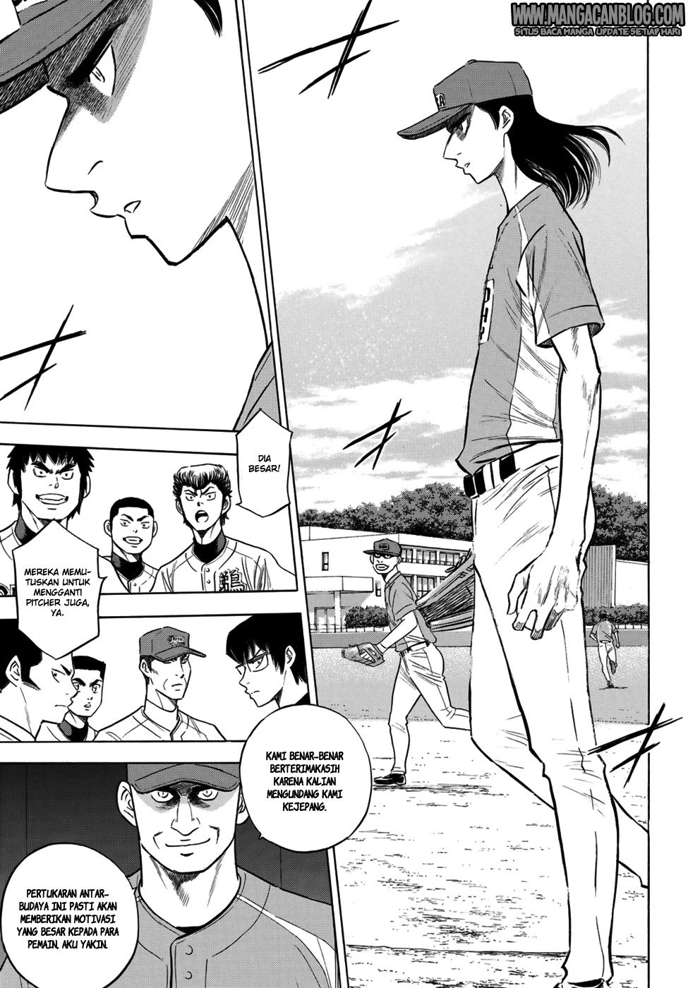 Diamond no Ace Act 2 Chapter 105 Bahasa Indonesia