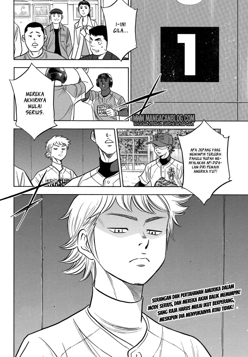 Diamond no Ace Act 2 Chapter 105 Bahasa Indonesia