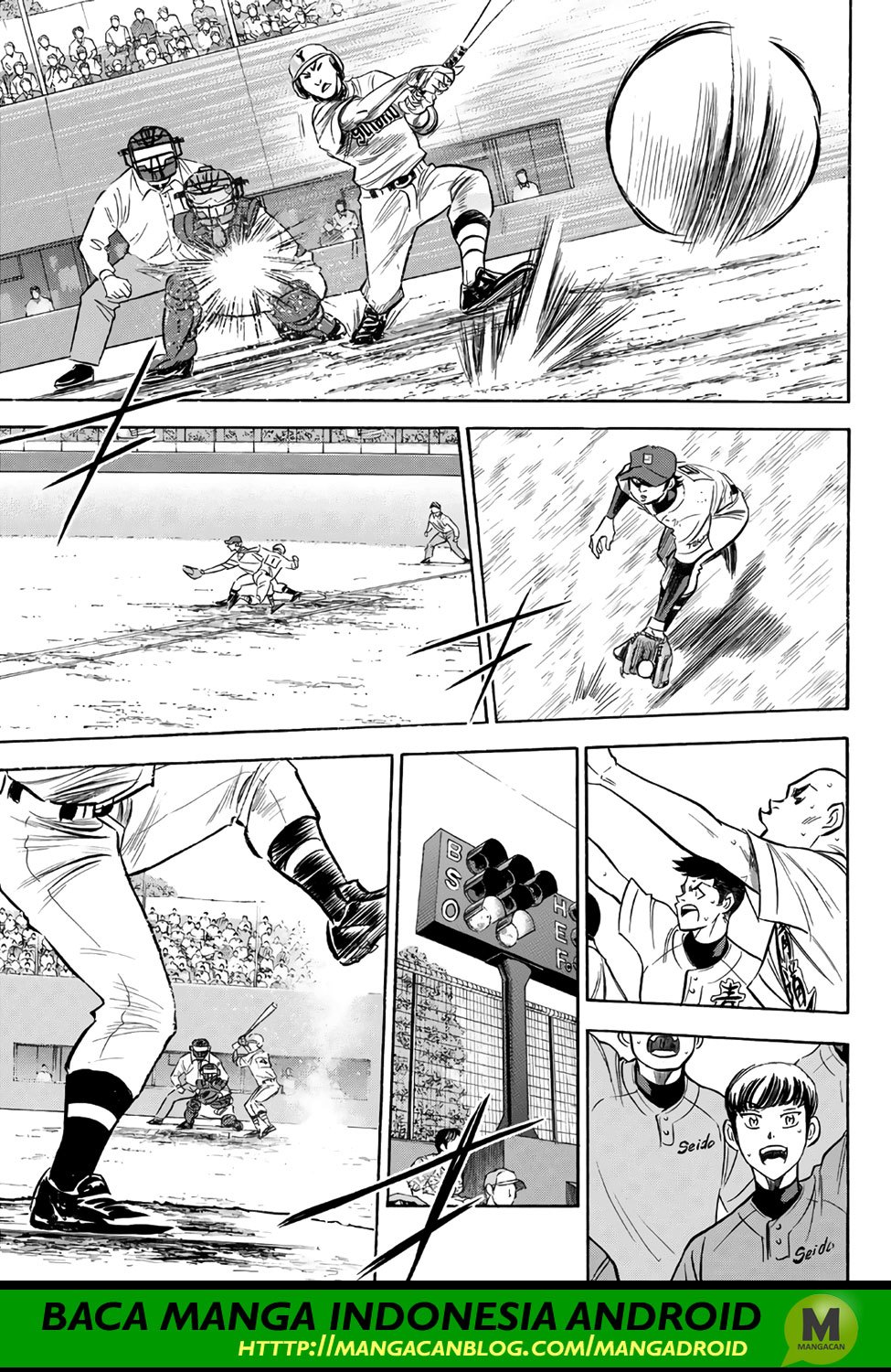 Diamond no Ace Act 2 chapter 157