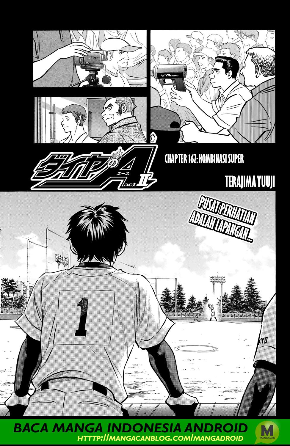 Diamond no Ace Act 2 chapter 162