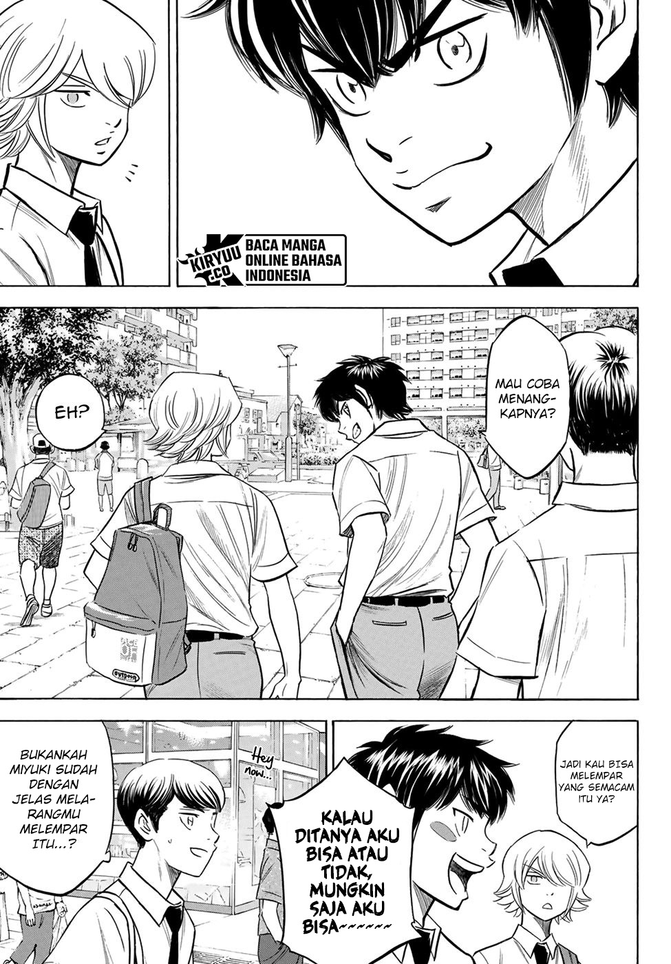 Diamond no Ace Act 2 Chapter 203 Bahasa Indonesia