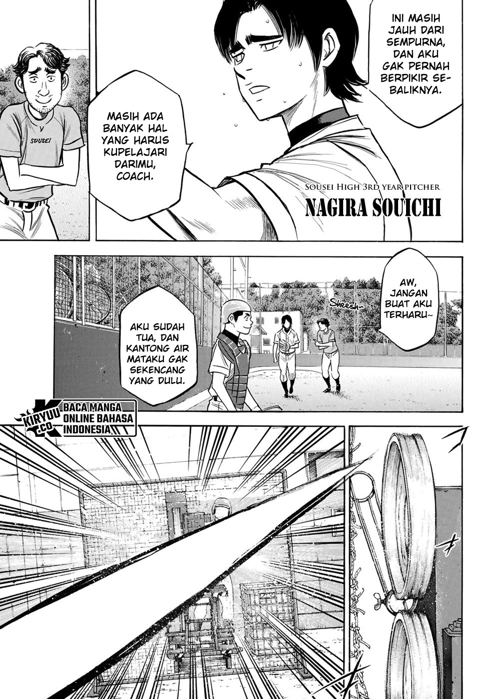 Diamond no Ace Act 2 Chapter 203 Bahasa Indonesia