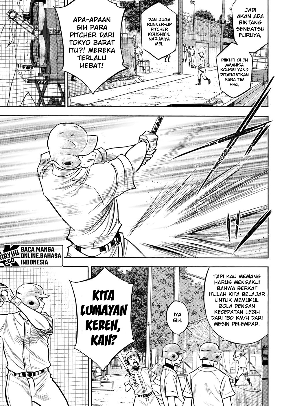 Diamond no Ace Act 2 Chapter 203 Bahasa Indonesia