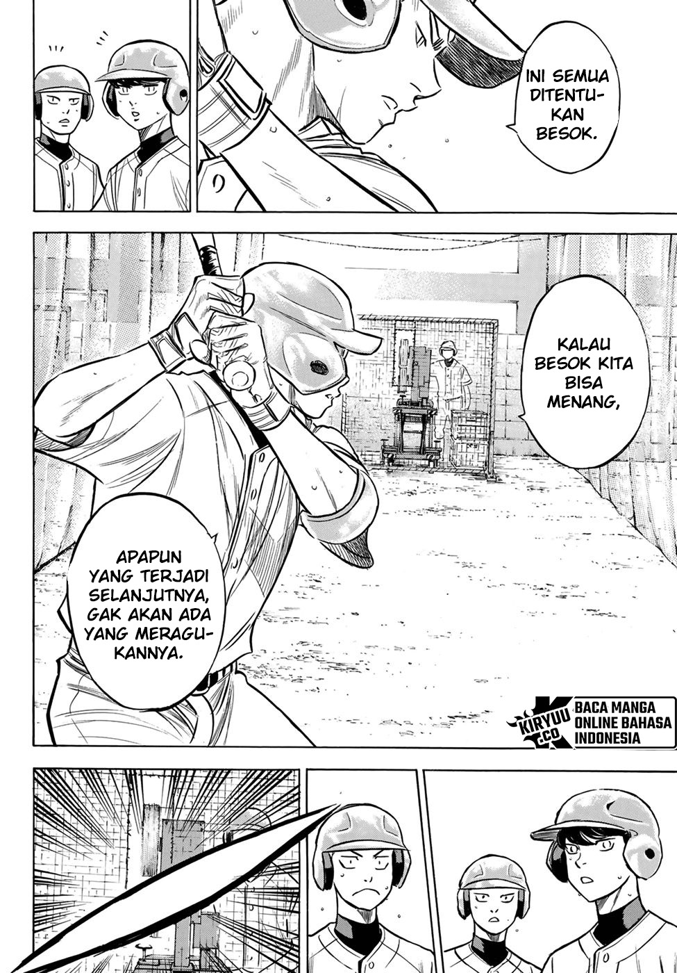 Diamond no Ace Act 2 Chapter 203 Bahasa Indonesia