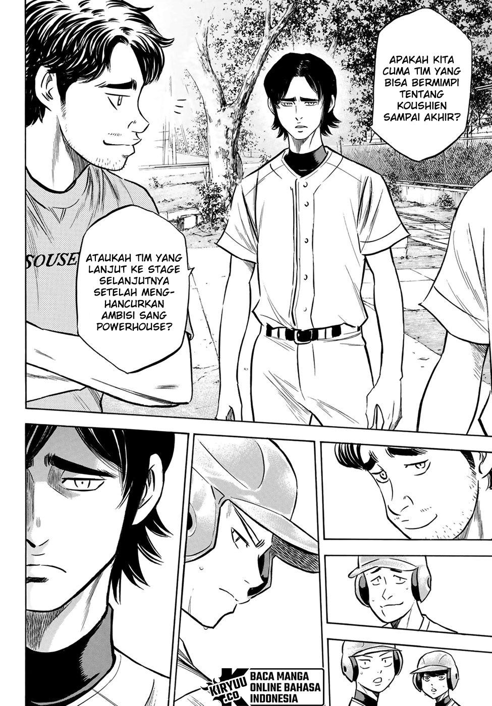 Diamond no Ace Act 2 Chapter 203 Bahasa Indonesia