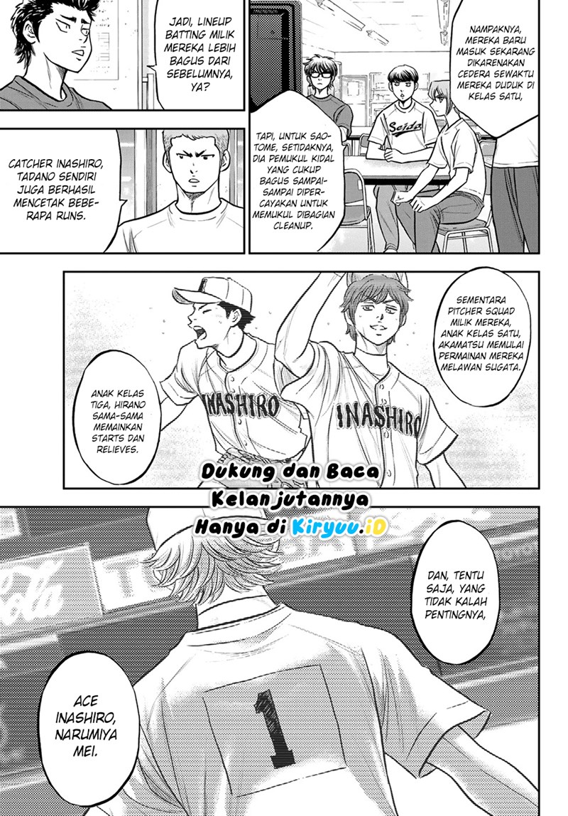Diamond no Ace Act 2 Chapter 258 Bahasa Indonesia