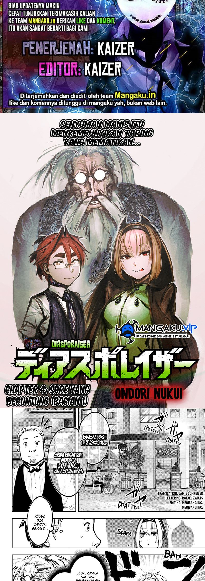 Diasporaiser Chapter 04 Bahasa Indonesia