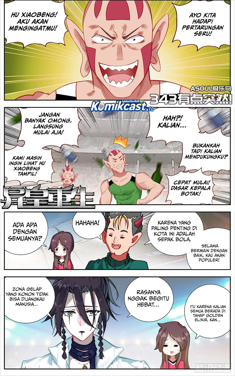 Different Kings Chapter 343 Bahasa Indonesia
