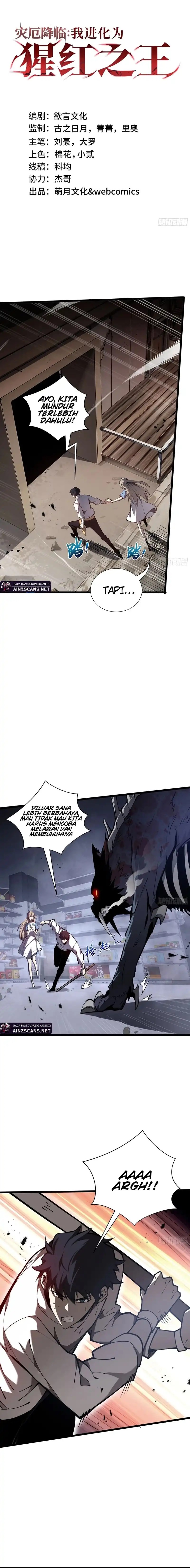 Disaster Comes: I Evolve Into the Crimson King Chapter 02 Bahasa Indonesia