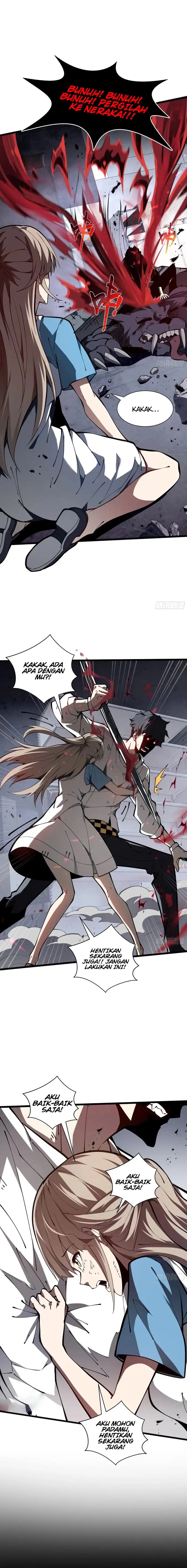 Disaster Comes: I Evolve Into the Crimson King Chapter 02 Bahasa Indonesia