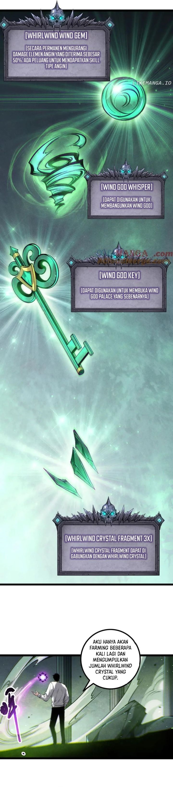 Disastrous Necromancer Chapter 167 Bahasa Indonesia