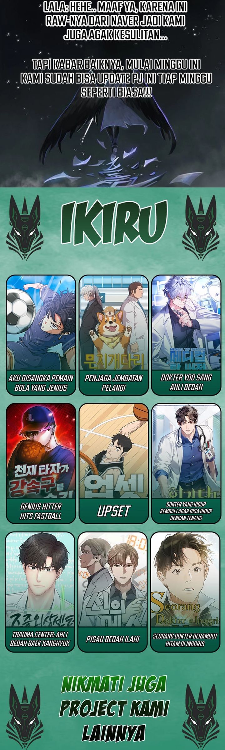 Divine Beast Kindergarten Chapter 42 Bahasa Indonesia