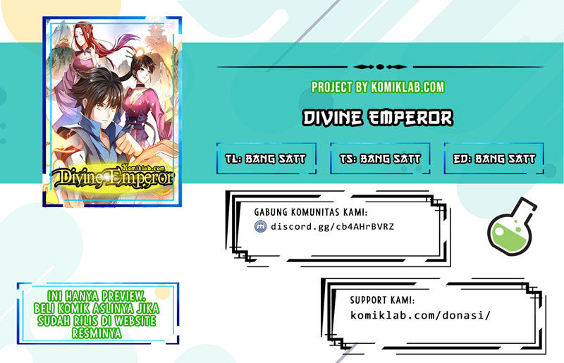 Divine Emperor Chapter 19 Bahasa Indonesia