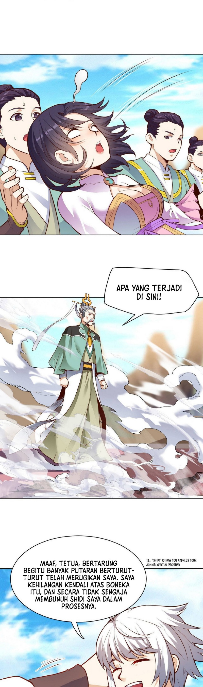 Divine Emperor Chapter 19 Bahasa Indonesia