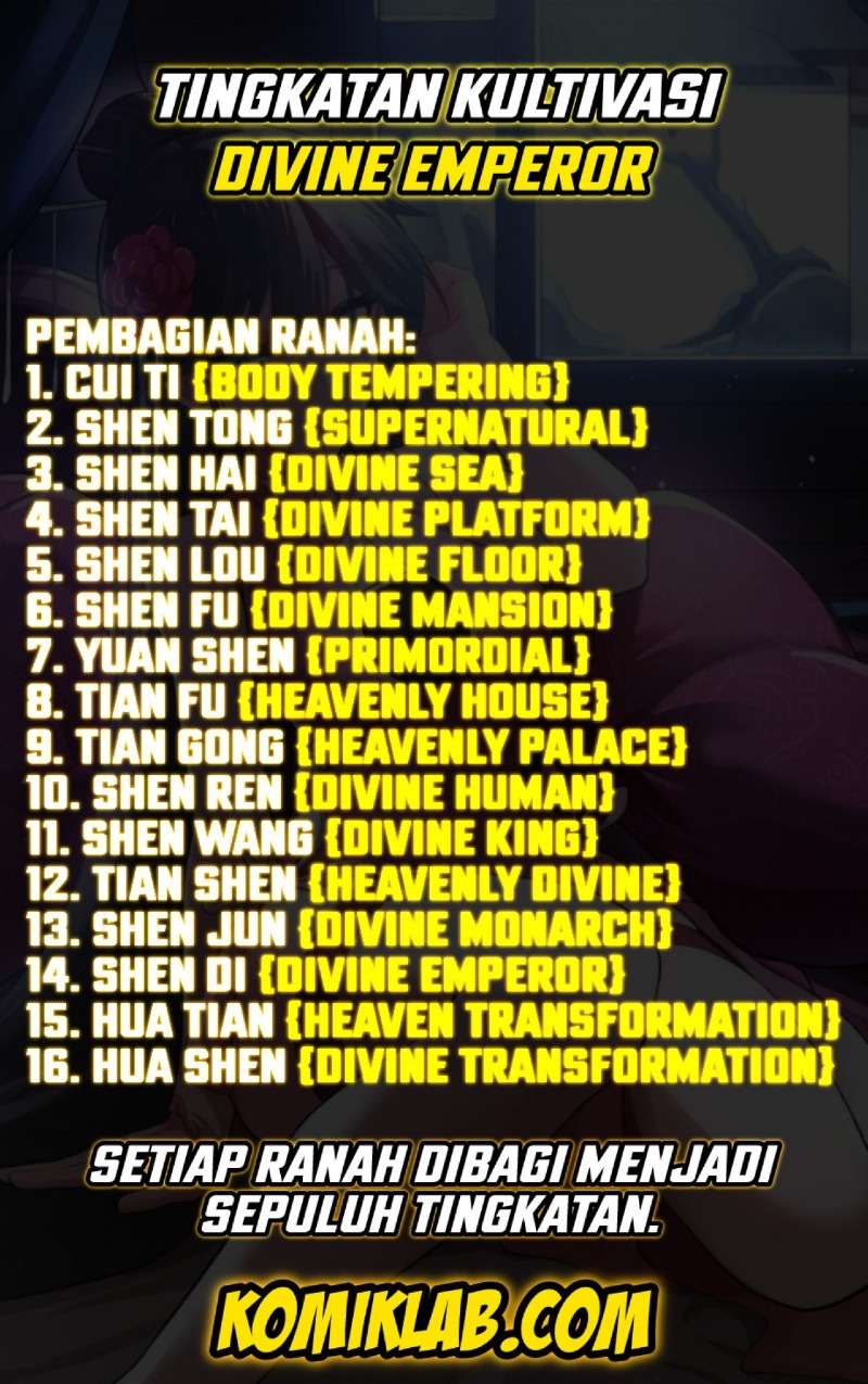 Divine Emperor Chapter 19 Bahasa Indonesia