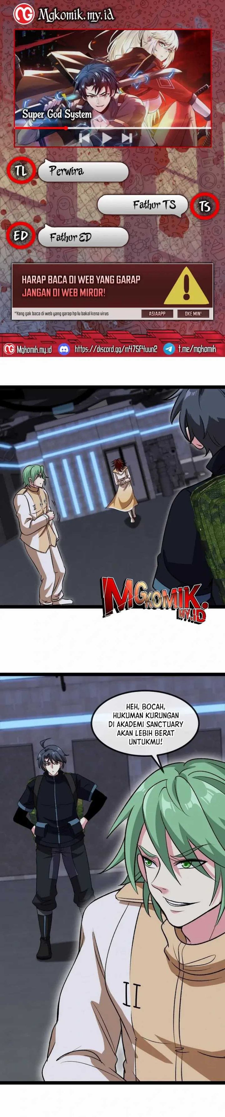 Divine Leveling System Chapter 135 Bahasa Indonesia