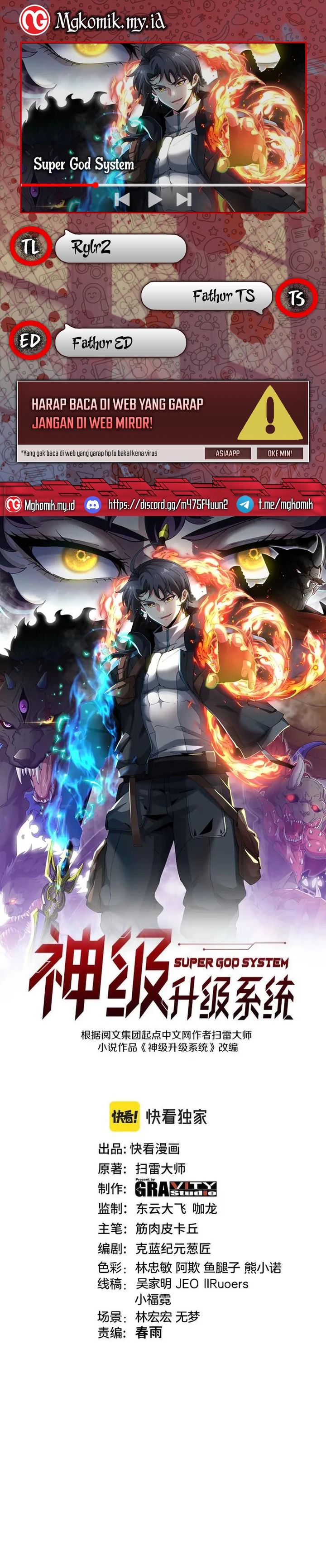 Divine Leveling System Chapter 178 Bahasa Indonesia