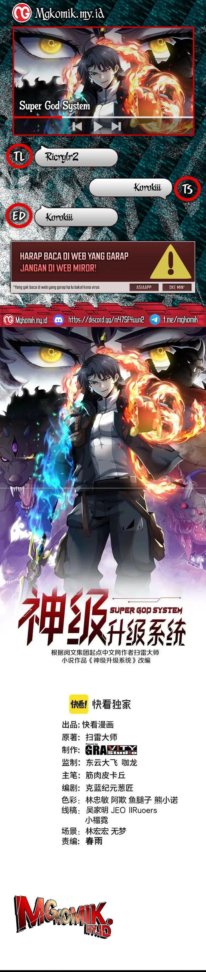 Divine Leveling System Chapter 189 Bahasa Indonesia