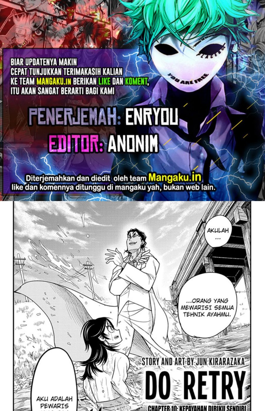 Do Retry Chapter 10 Bahasa Indonesia