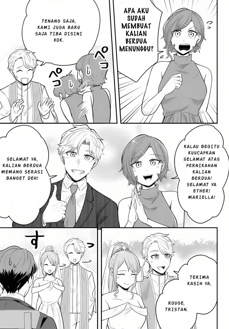Dokushin Kizoku wa Isekai wo Ouka Suru: Kekkon Shinai Otoko no Yuuga na Ohitori-sama Life Chapter 14 Bahasa Indonesia