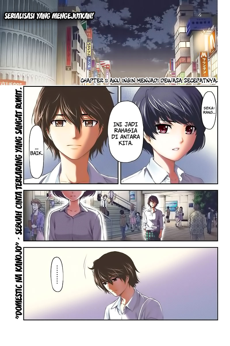 Domestic na Kanojo Chapter 01