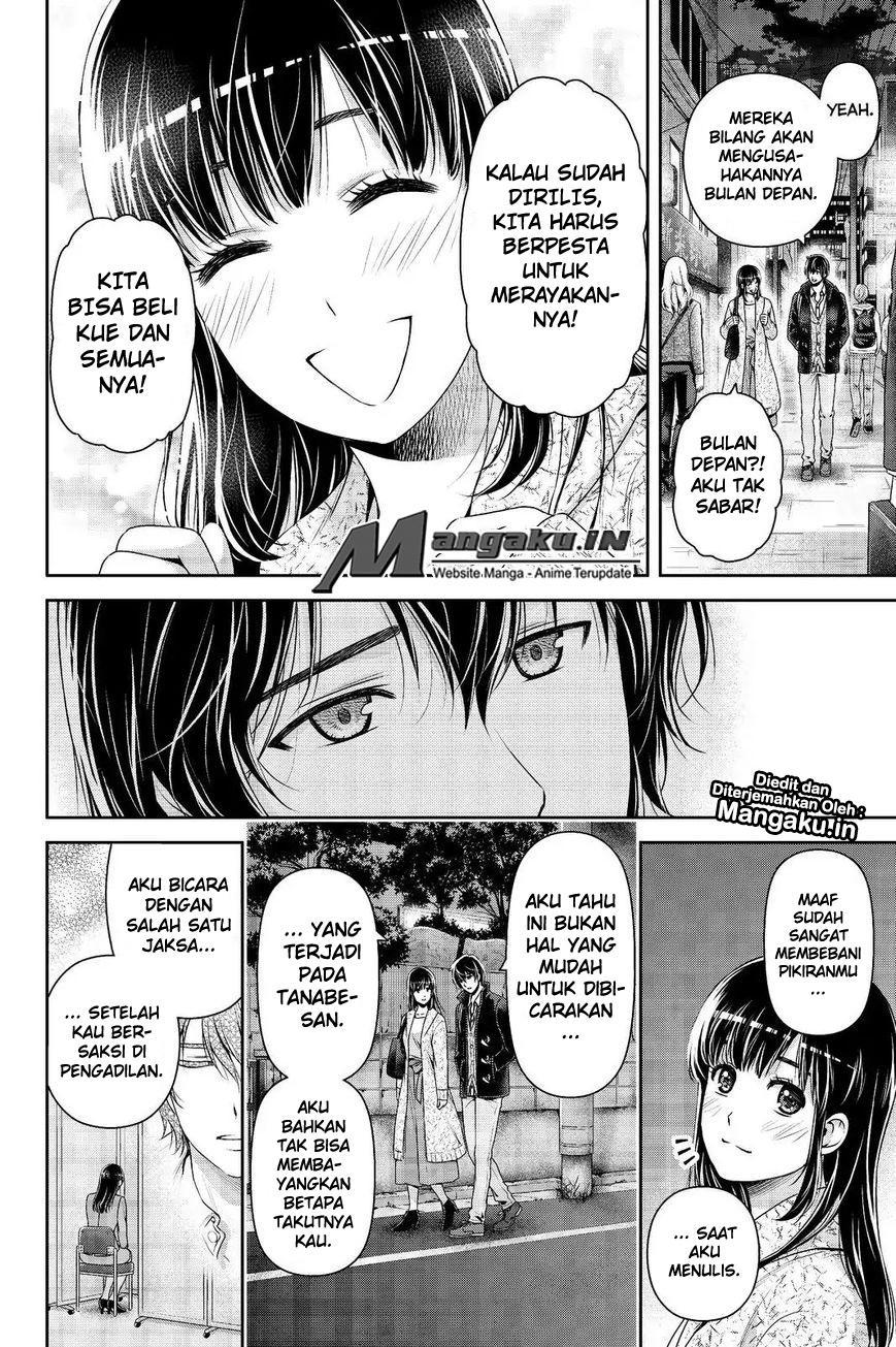 Domestic na Kanojo Chapter 201 Bahasa Indonesia