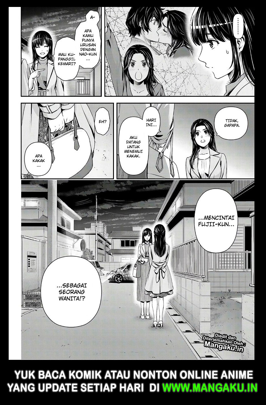 Domestic na Kanojo Chapter 233 Bahasa Indonesia