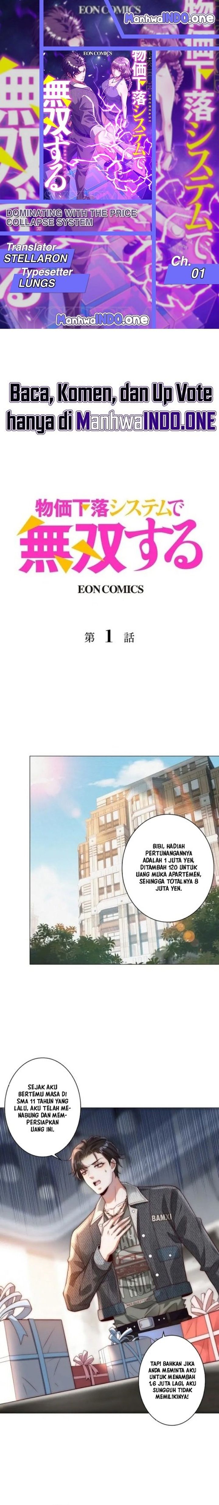 Dominating with the Price Collapse System Chapter 01 Bahasa Indonesia