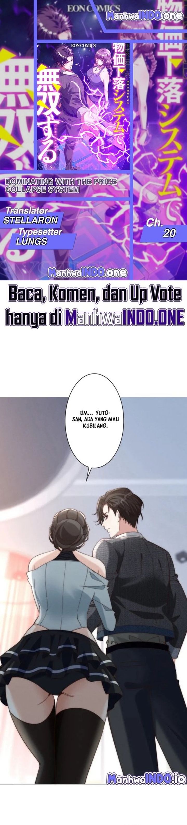 Dominating with the Price Collapse System Chapter 20 Bahasa Indonesia