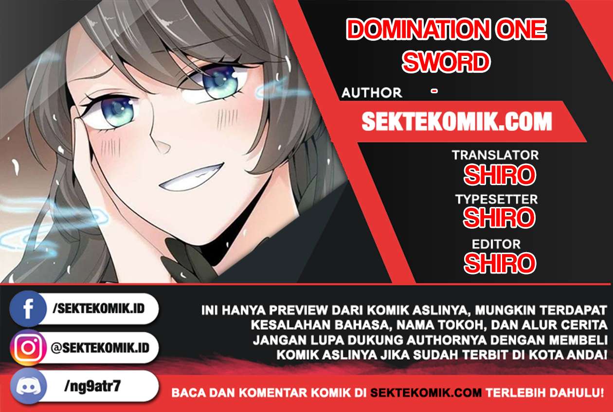 Domination One Sword Chapter 20 Bahasa Indonesia