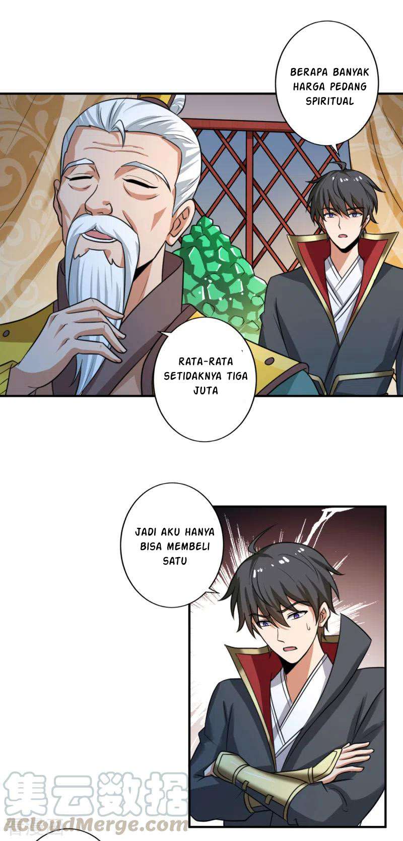 Domination One Sword Chapter 115 Bahasa Indonesia