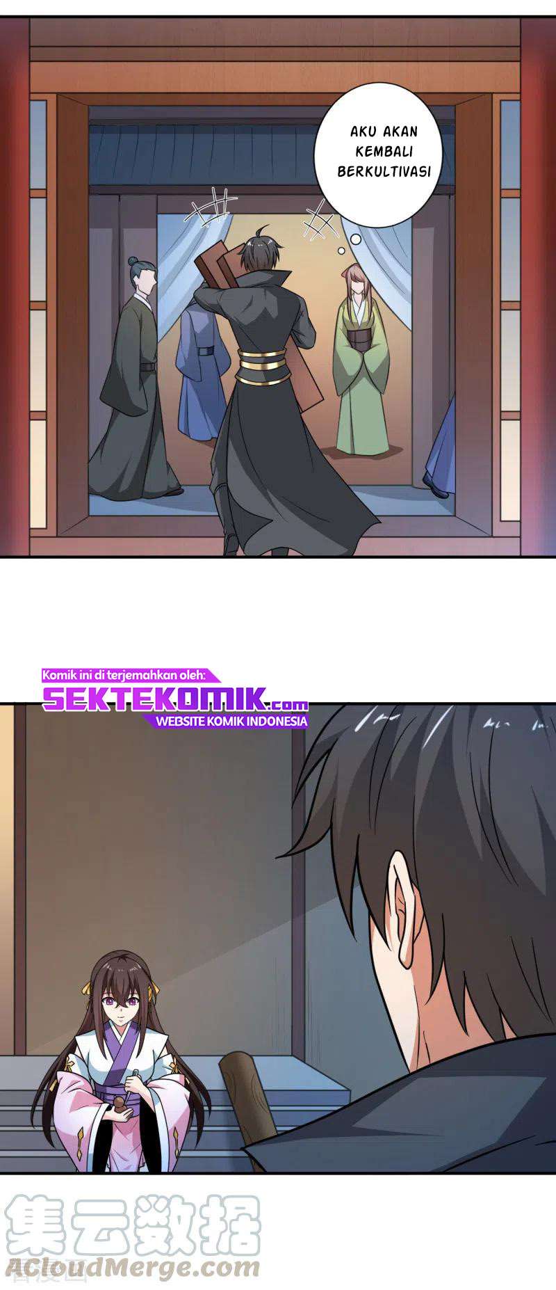 Domination One Sword Chapter 115 Bahasa Indonesia