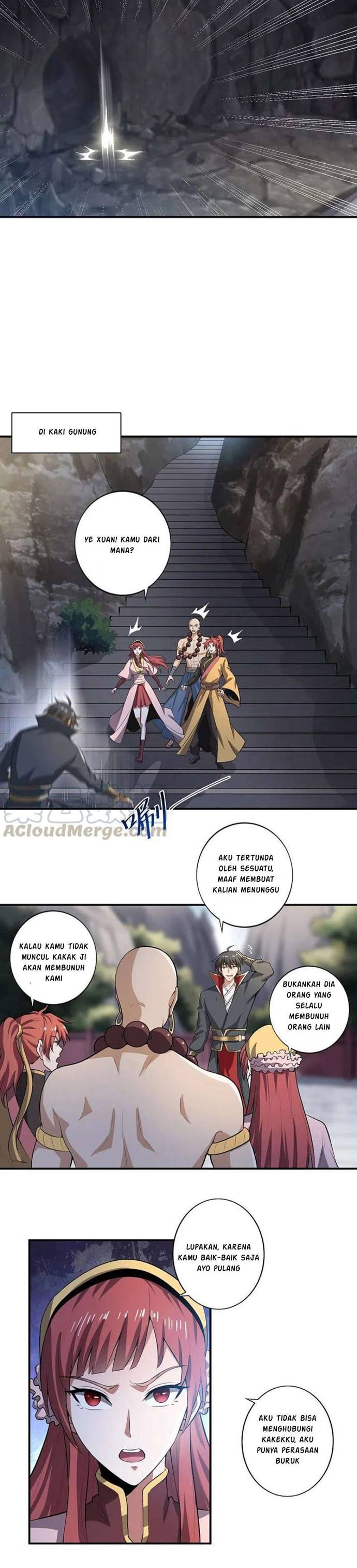 Domination One Sword Chapter 130 Bahasa Indonesia