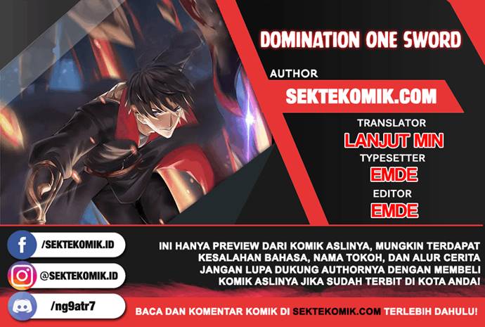 Domination One Sword Chapter 132 Bahasa Indonesia