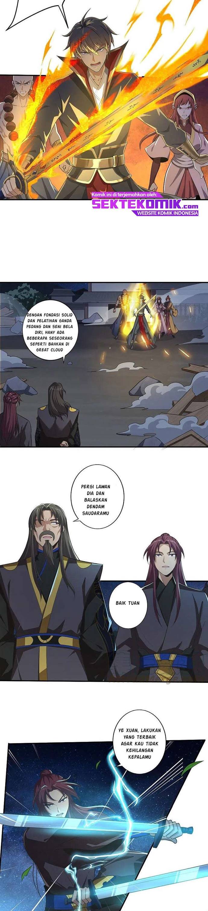 Domination One Sword Chapter 132 Bahasa Indonesia