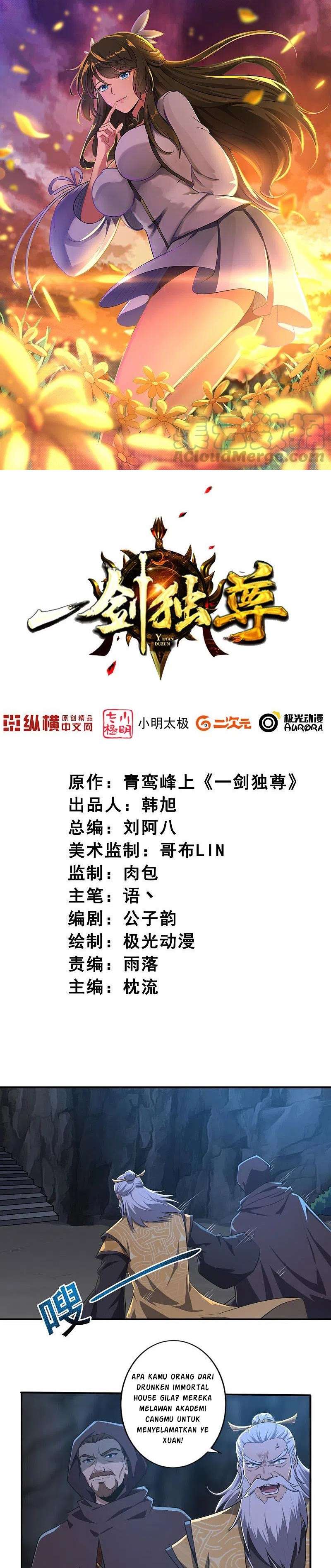 Domination One Sword Chapter 135 Bahasa Indonesia