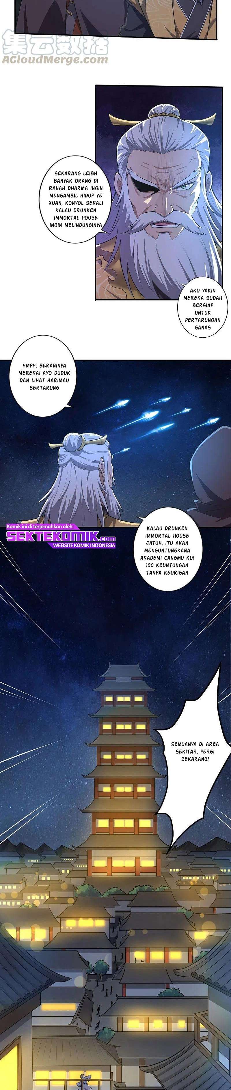 Domination One Sword Chapter 135 Bahasa Indonesia