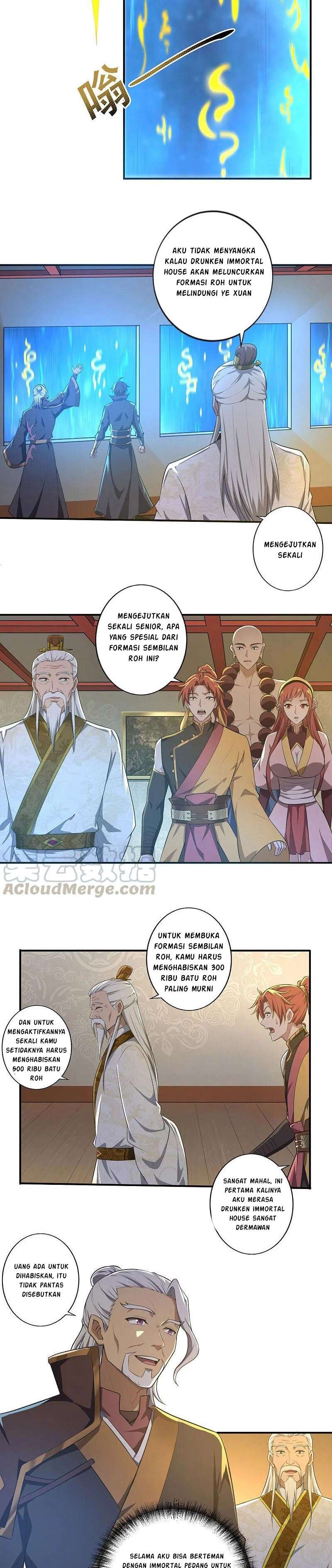 Domination One Sword Chapter 135 Bahasa Indonesia